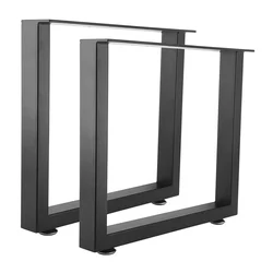 modern sample design black metal leg/base for dining table coffee table