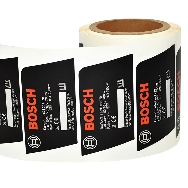 Custom Design Logo Strong Adhesive Waterproof UV Printing Cold Transfer Label Sticker
