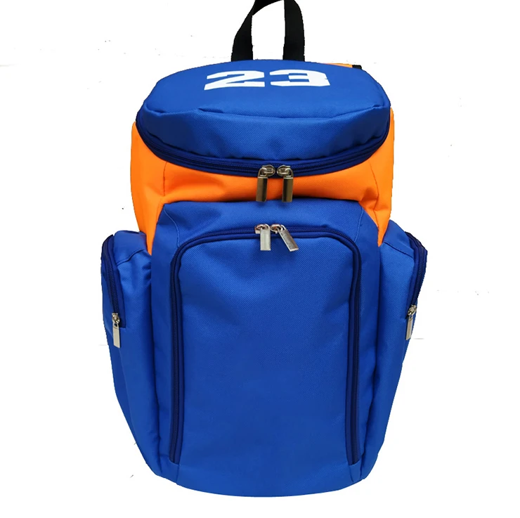 suppliers customizable blue men usa oxford canvas sport basketball backpack stylish women waterproof sport bag backpack 2023
