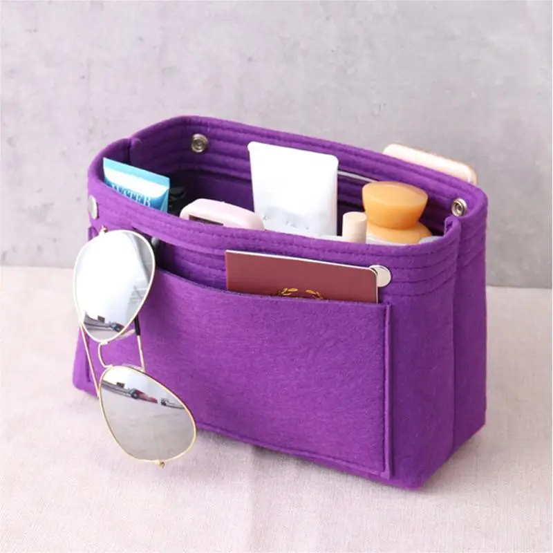 Brand new Felt Purse Insert In Bag Organizer