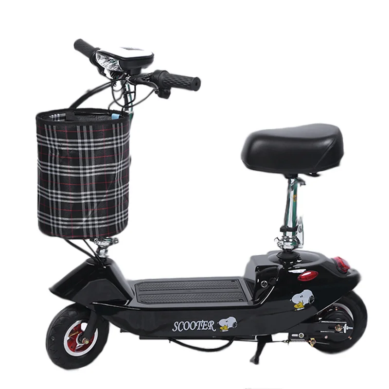 Town store treasure adult battery two-wheeled electric bicycle double walker leisure scooter Urban electric bicycle