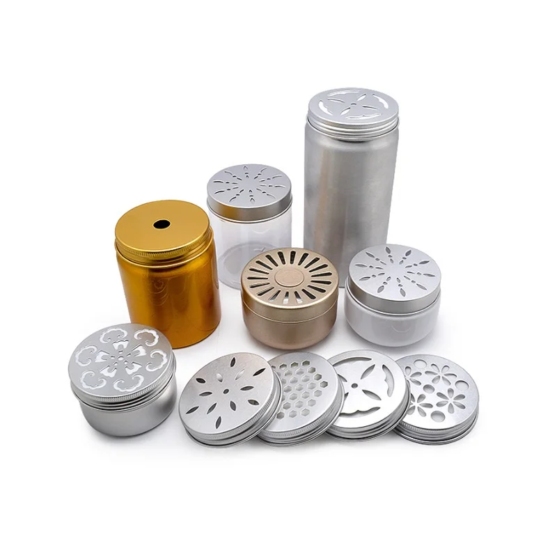 OEM customized logo printing Aluminium jars for cosmetics or skin care products private label metal box