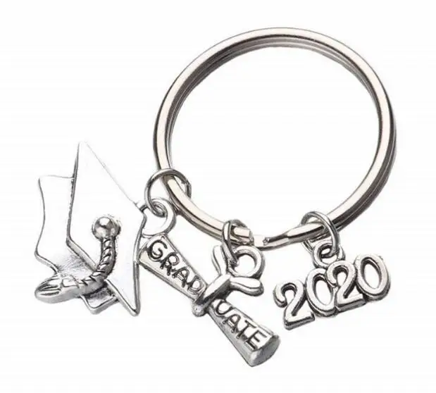 Factory Price  My Story is Just Beginning Encouragement Graduation Gift 2020  Metal Keychain for Promotion