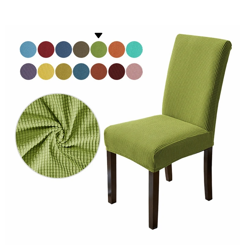Luxury design super soft  stretch chair cover for dining room