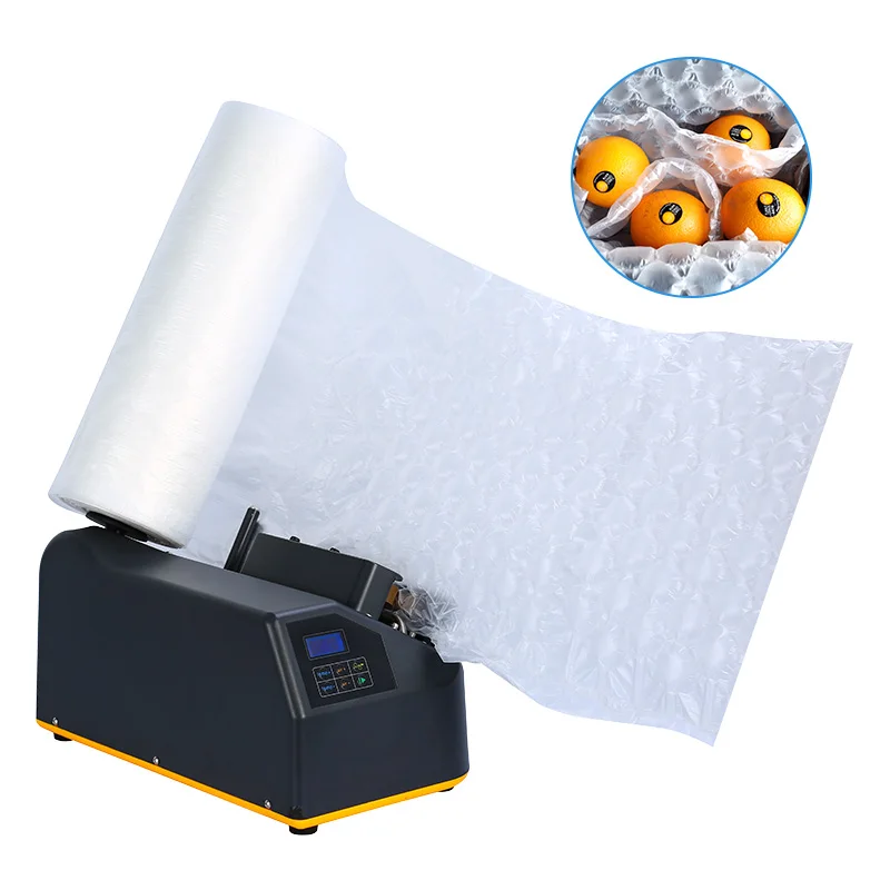 FBA Inventory Safety Packaging Bubble Film Pillow Filling Bags Air Cushion Bubble Wrap Making Machine