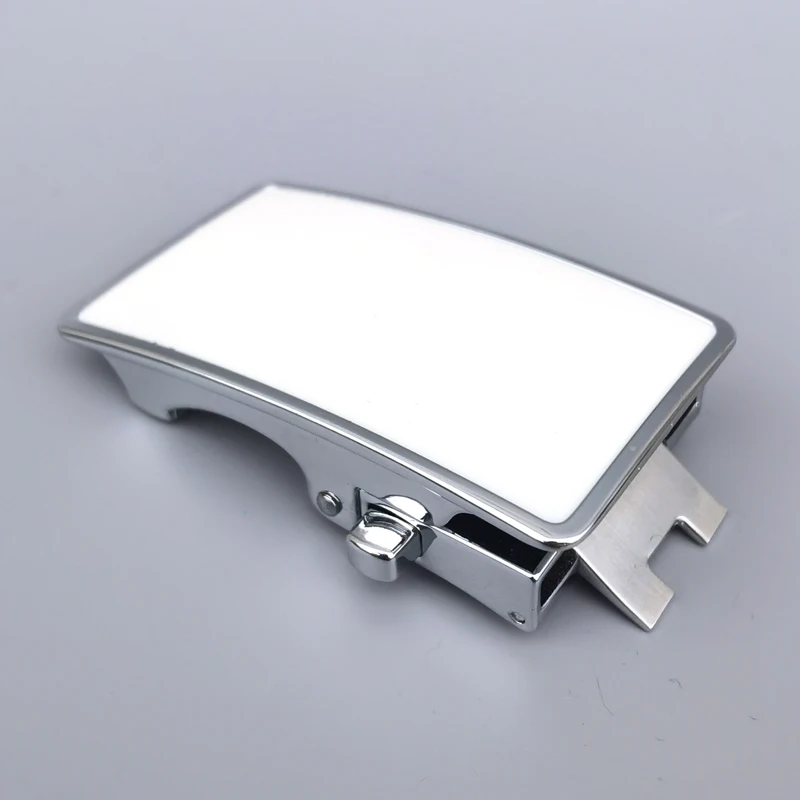 Wholesale zinc alloy big square automatic custom enamel belt buckle