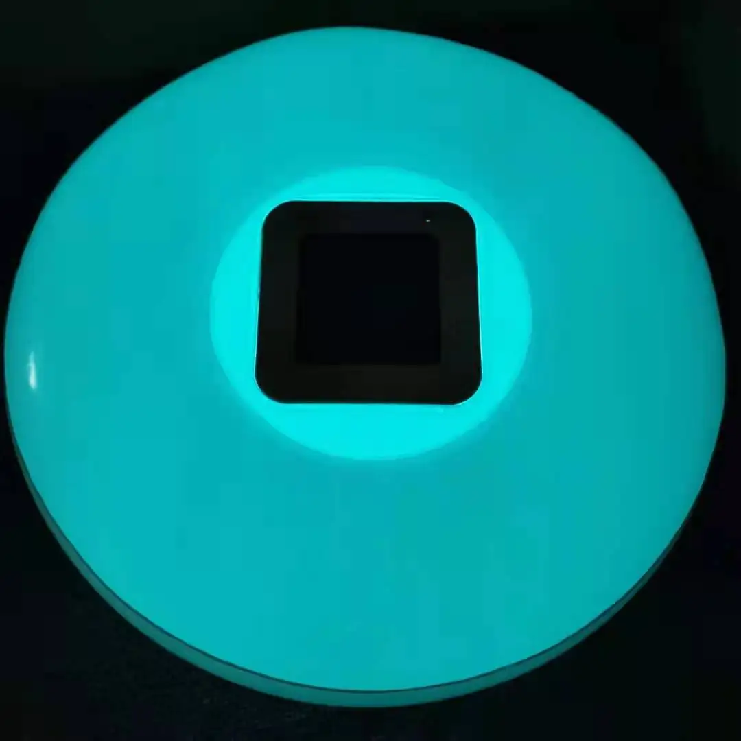 Decorative Lighting Floating Solar Light Flat Ball for Swimming Pool