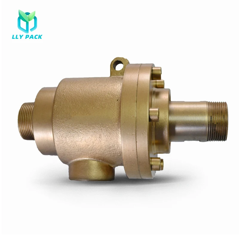 Oil Steam Ball End Rotary Joint For Corrugated Machine Single Facer Double Facer