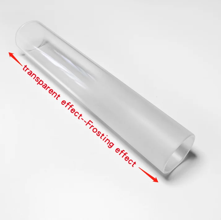 Термостойкое матовое трубчатое стекло для продажи