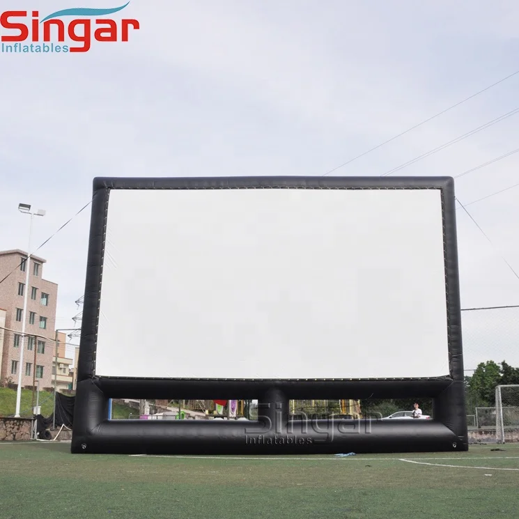10x5.6m Advertising inflatables outdoor movie screen cinema 33ft outdoor