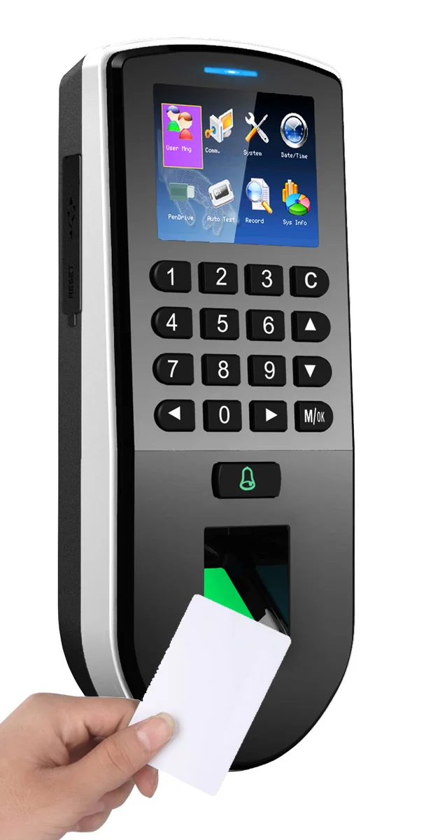 Linux System TCP/IP USB RS232 Fingerprint Time Attendence F19 Wifi Smart Fingerprint