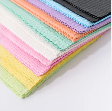 Professional Disposable Dental Bibs Patient Paper Towel Napkin Made from Fabric Expertly Manufactured by Nail Supplies Experts
