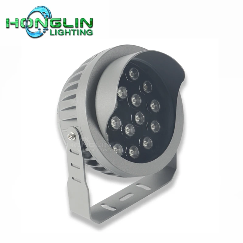 Park building outdoor RGB DMX spotlight 6W 12W 18W 24W 36W led floodlight