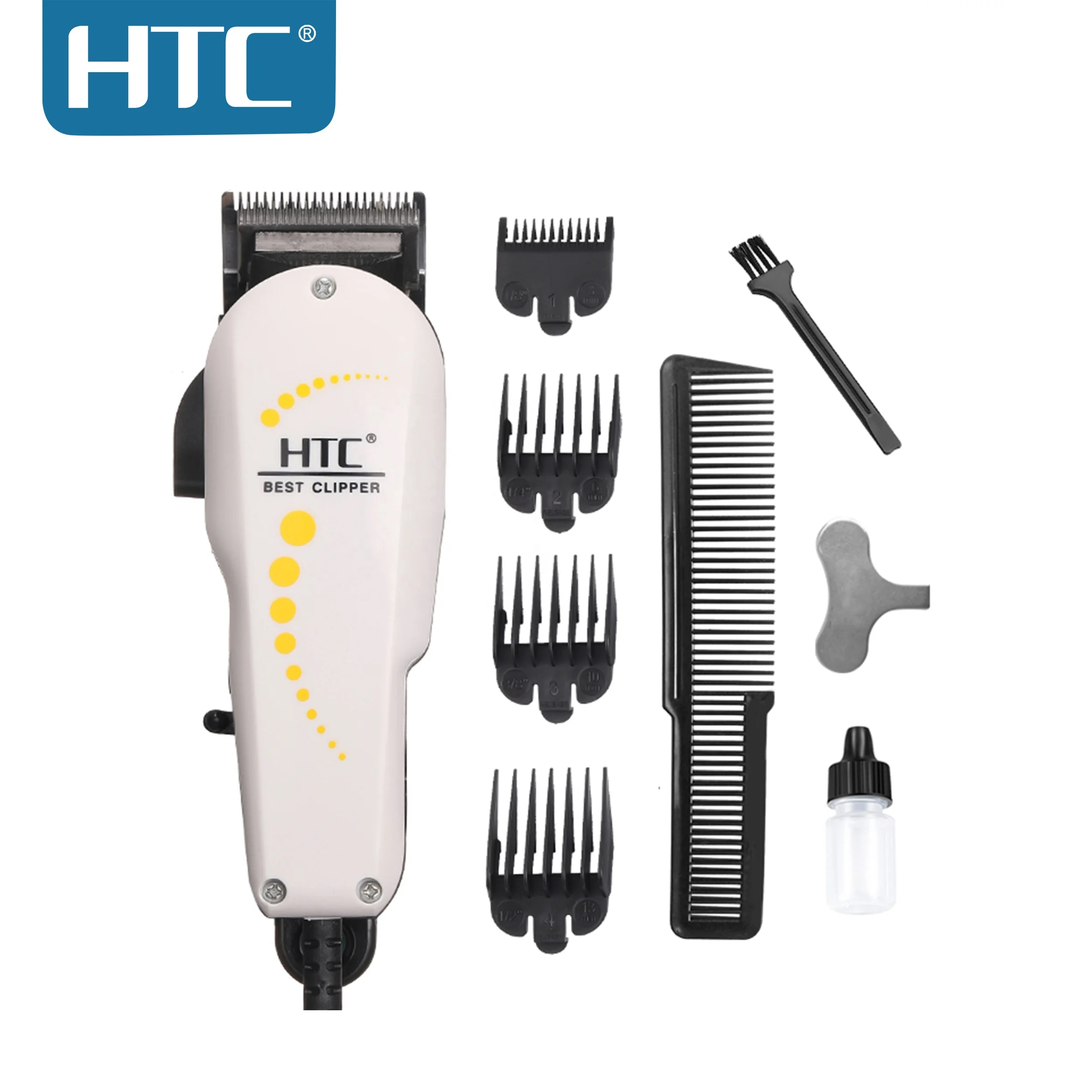 HTC CT-7605 китайский черный Электрический Профессиональный со шнурками машинка для стрижки волос Машинка
