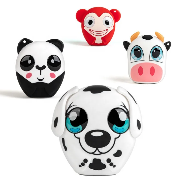 Factory New Cartoon 3W Portable Audio Player Small Animal Bluetooth Speaker for Computer Phone