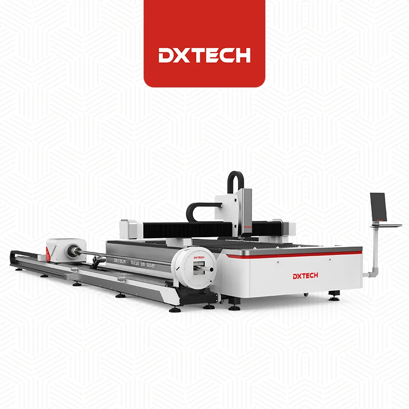 Heavy Industry 1kw 2kw Fiber Laser Metal Cutting Machine 1530 Fiber Laser Tube Cutting Machine With Rotary Axis