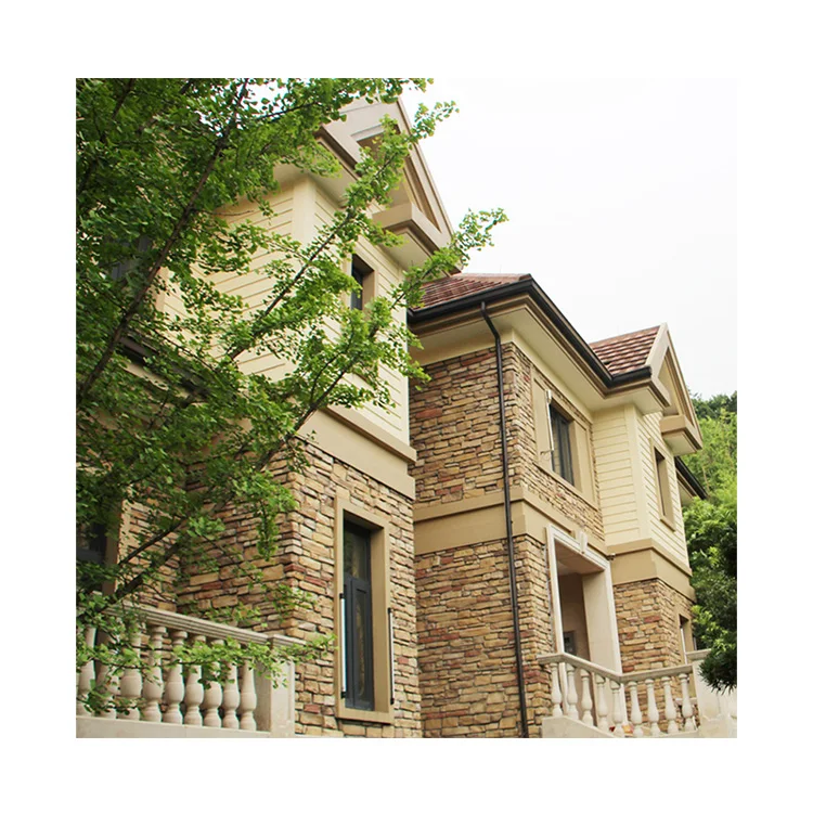 Faux stone panels exterior wall decorative artificial culture stone panel nature facing stone