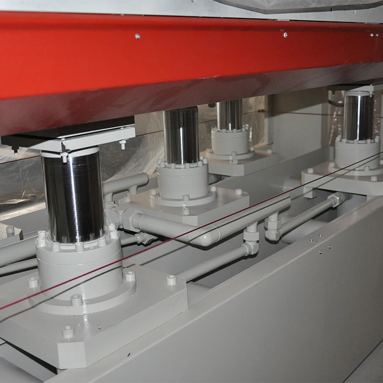 veneer door making vacuum membrane press machine