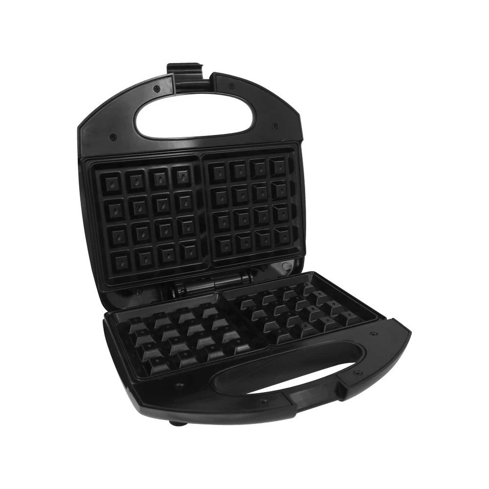 Portable 2-Slice Electric Egg Snack Mini Belgian Waffle Maker Household Hotel Use Multifunctional Panini Sandwiches Wholesale