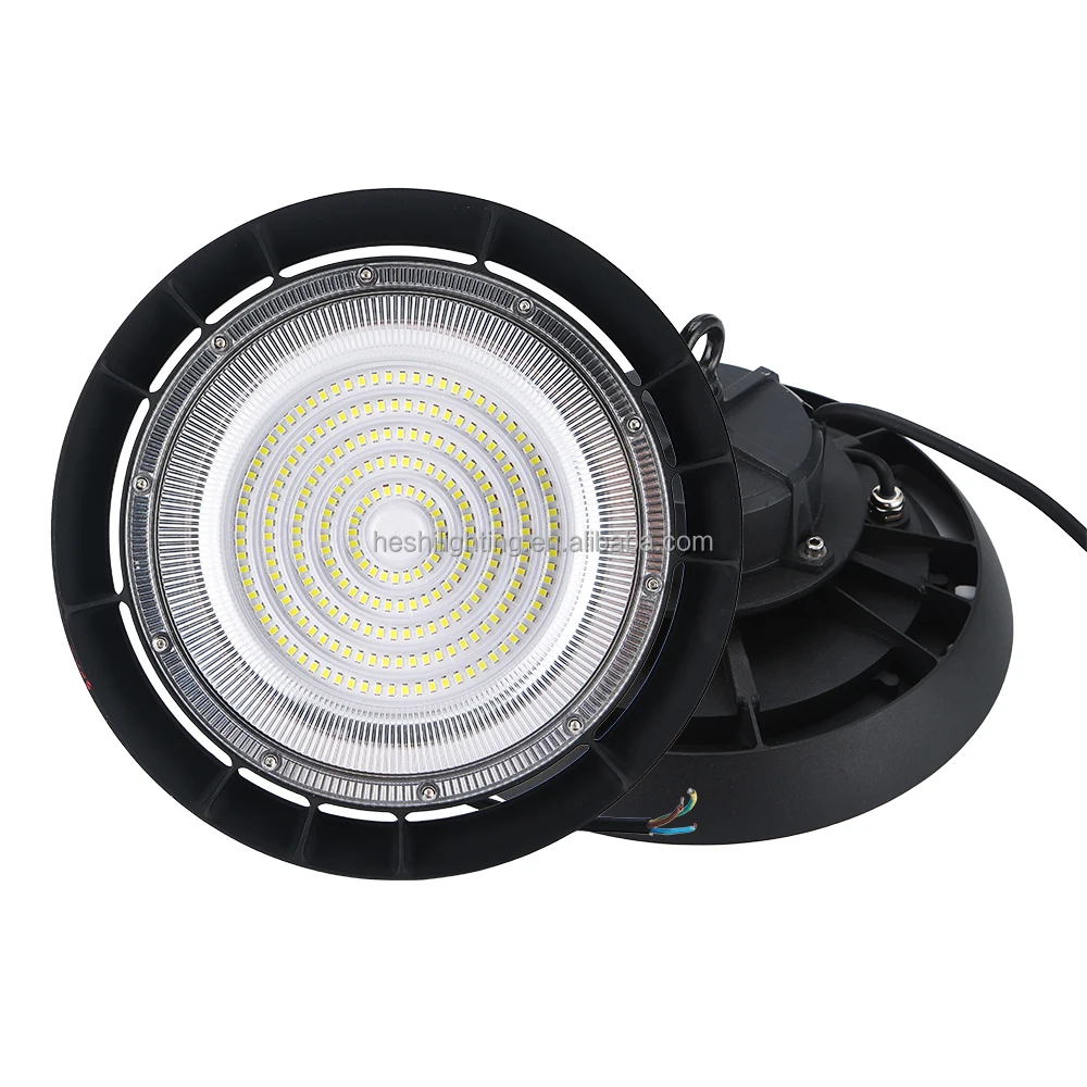 Heshi  Wholesales 100w Led High Bay Light IP65 Waterproof 100 Watt Led UFO High Bay Light for Factory and Warehouse
