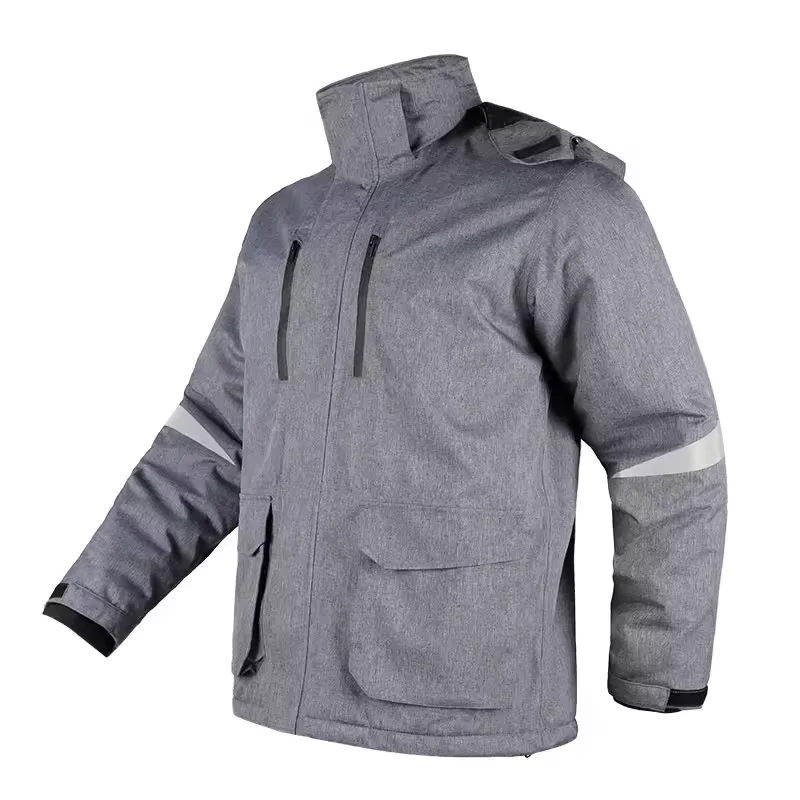 HCSP Lightweight Windproof And Water Repellent Insulated Parka Workwear Coat labor jacket and pants work suit work uniform