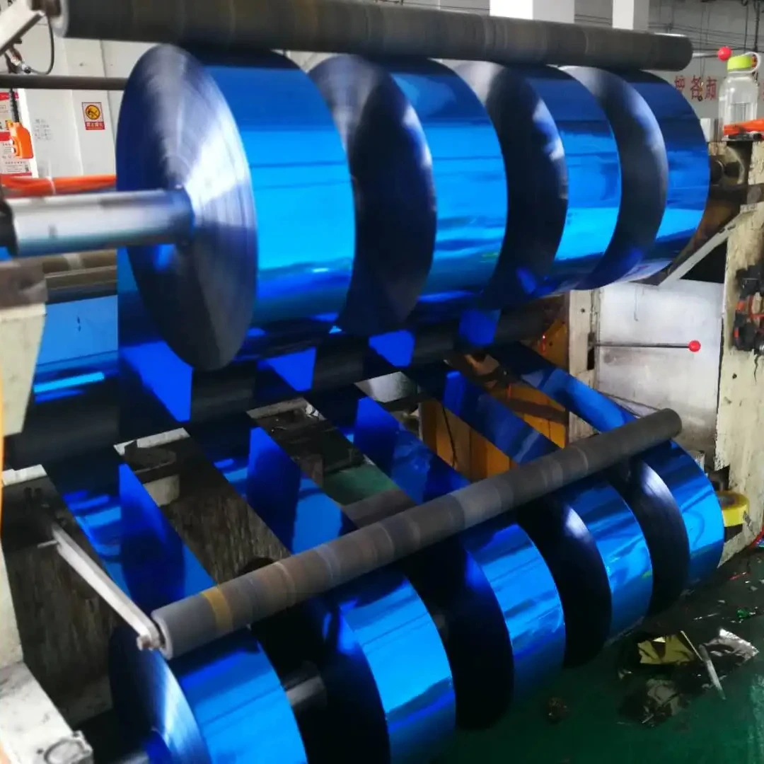 metallic polyester pet film/pet mylar film 12-50 micron
