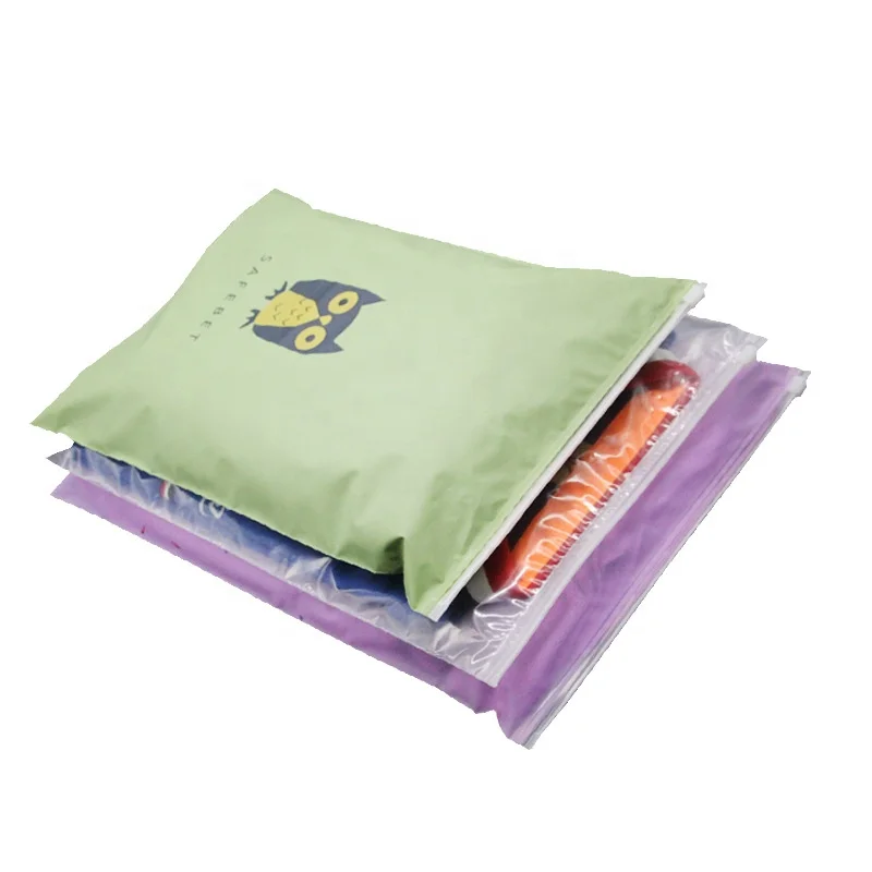 
Whole custom Zip Lock Bags With logo Printing Clothing Packaging PE Bag Printed T-shirt Plastic Clothing Bag 