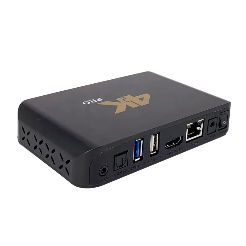 4K UHD Quad Core TV Box Android  and Linux System Best IPTV Receiver Set Top Box