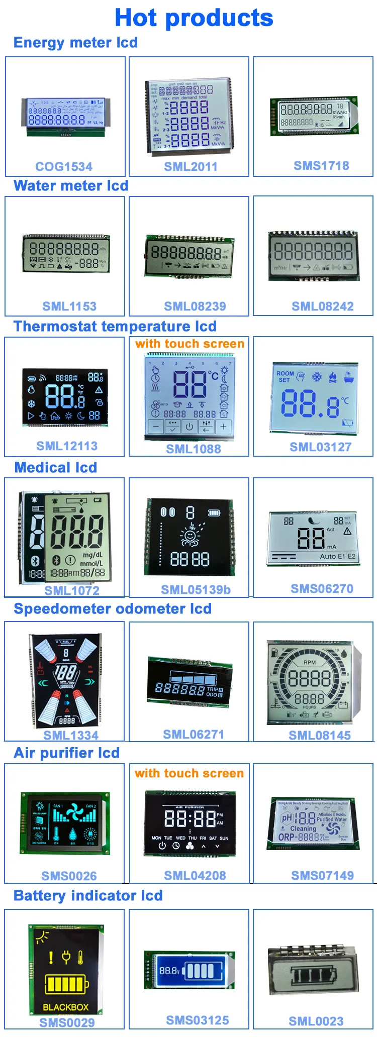Factory Customized High-quality Va Screen Htn Negative Display Motorcycle Speedometer Lcd Segment Display