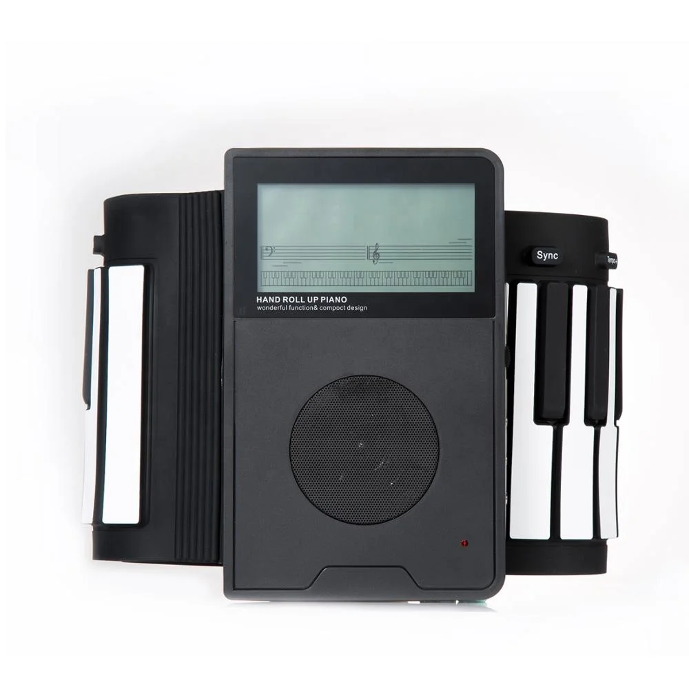 Mini Portable For Gifts Cut Pisno Hot Sale Portable Roll Up Piano E-Portable 88 Keys Hand Roll Piano Folding Soft Electron Organ