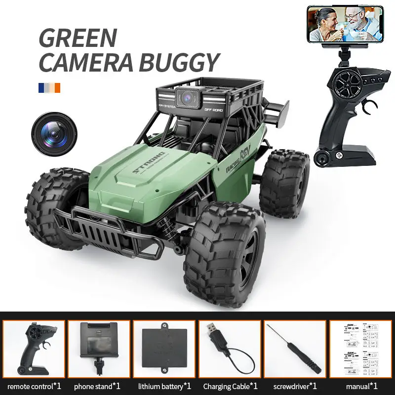 NEW 1/10  2.4G RC  Car Wifi FPV Real-time Video Electric Cars with Camera and Voice Intercom RC remote control car with camera