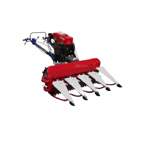 Sorghum Alfalfa Small Cutting  Machine Mini Reaper  Diesel Tractor Mounted Harvester