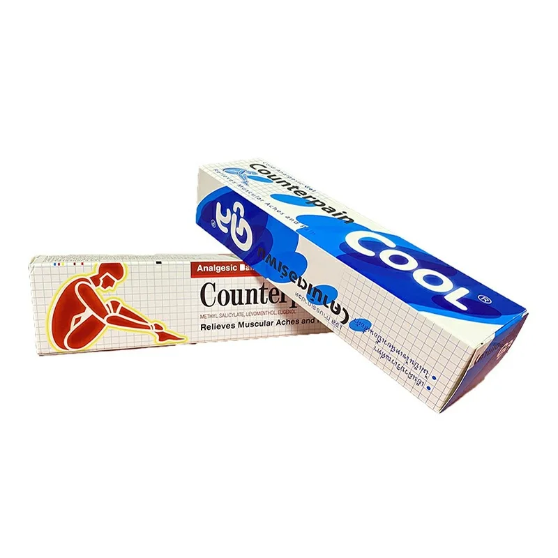 120g Thailand Counterpain Cool Hot Analgesic Balm Cream Arthritis Cream Relief Joint/Muscle/Back/Neck Pain Medical Plaster