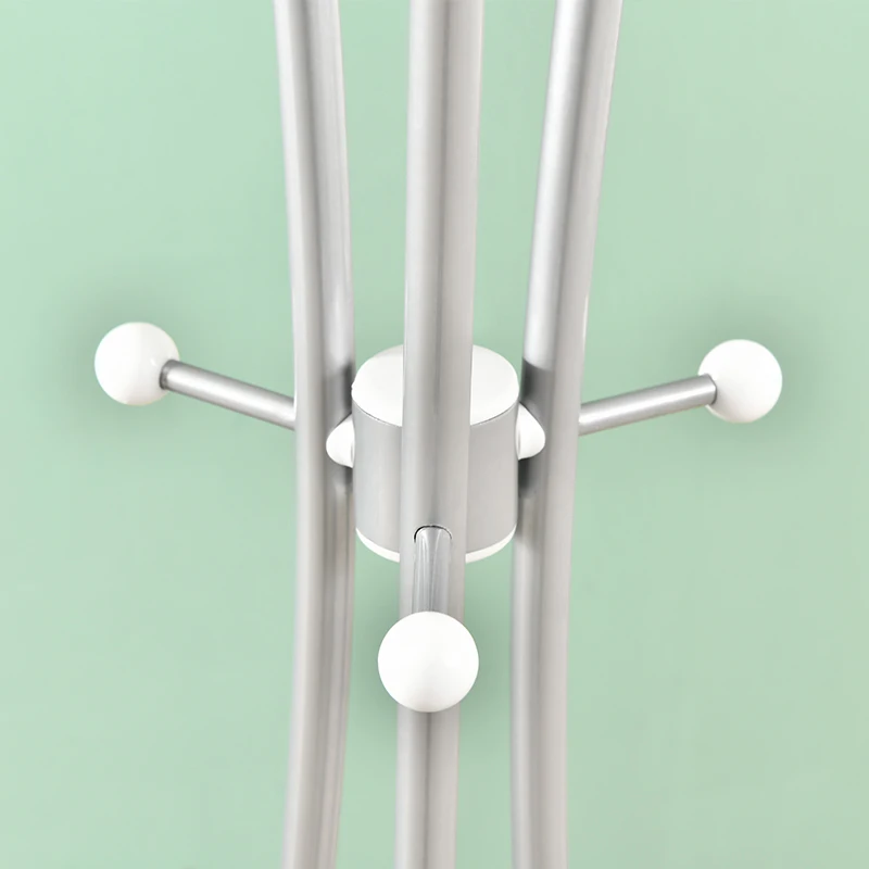 Cheap Home Vintage Antique Rustic Design Metal Standing Pipe Coat Rack