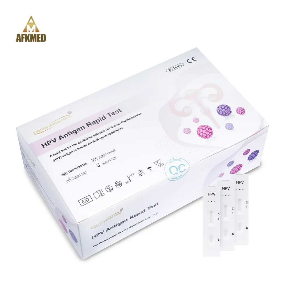 Wholesale Price High Quality One Step Home Use Brand New CE Certificate HPV Test Rapid Test Kit