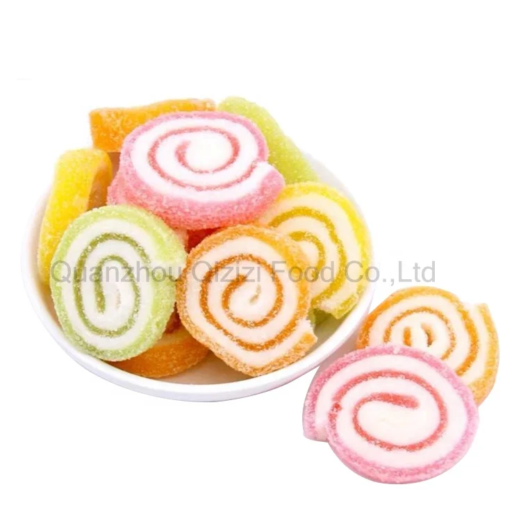 Colourful Yummy Christmas Soft Sweets Sugar Coated confectionery and snacks Customized gummy Candy