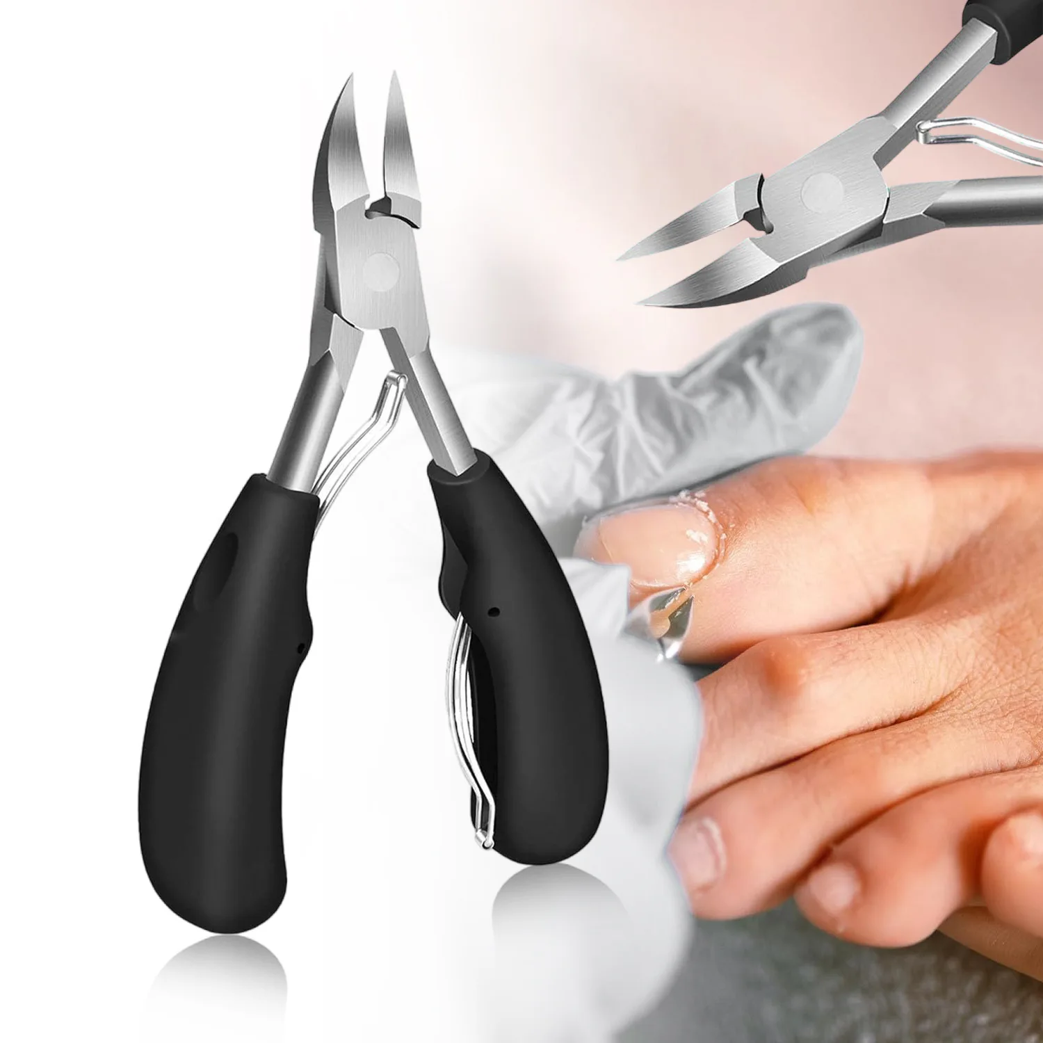 BIN New Toe Nail Clippers 1PC Nail Correction Nippers Clipper Cutters Dead Skin Dirt Remover Podiatry Pedicure Care Tool