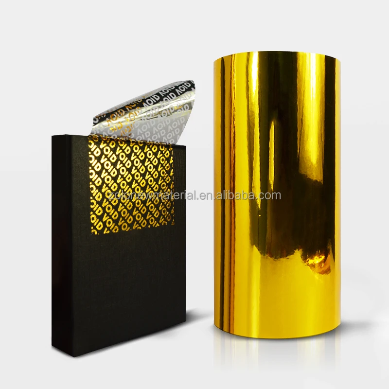 High-Qualified Tamper Proof Seal Label Sticker with Hidden Irreversible Message OPEN VOID