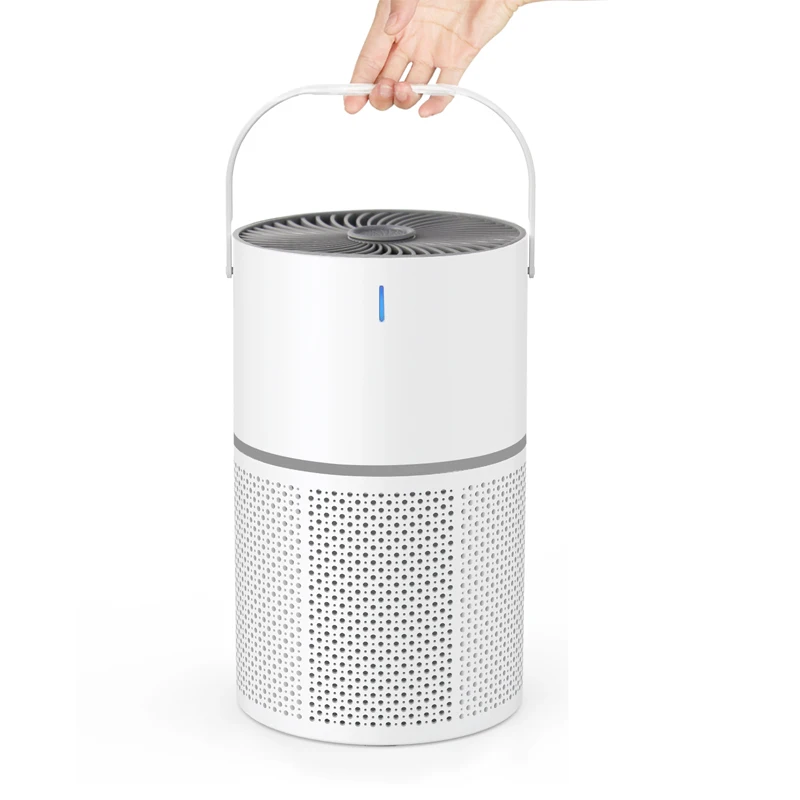 Purifiers carbon filter with aromatherapy tray home small desktop air purifier