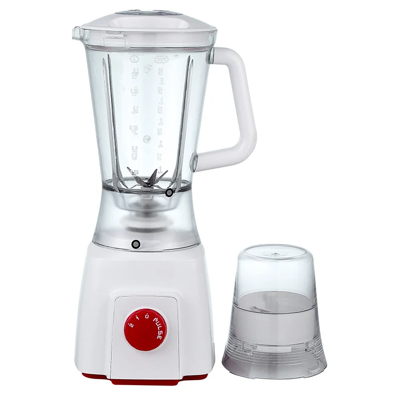 Household High Speed Blender With Plastic Jar  Knob Switch Control