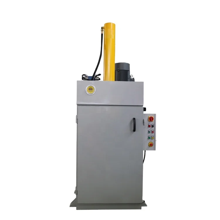 Vertical electric Oil Drum Barrel Bucket Press Compactor Machine