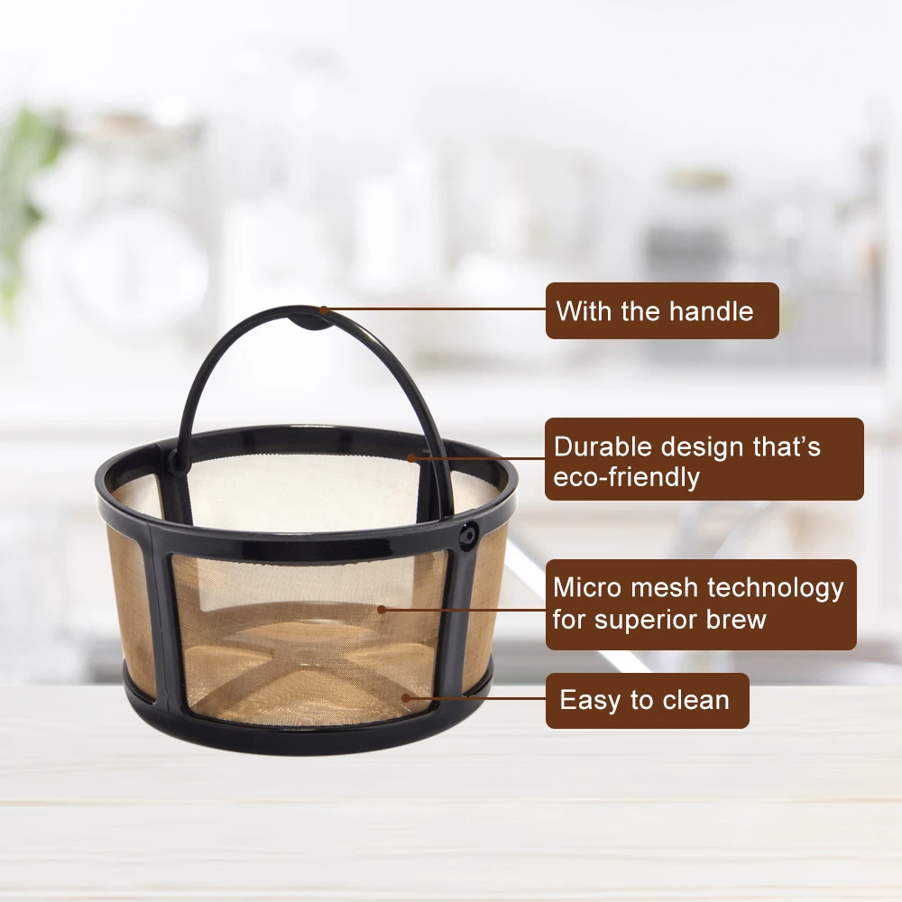 Keurig Reusable Mesh Ground Coffee Filter, Compatible with K-Duo Essentials