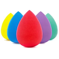 Beauty Cosmetics Makeup Velvet Sponge Flocking Power Puff Face Makeup Sponge Makeup Egg Beauty Egg