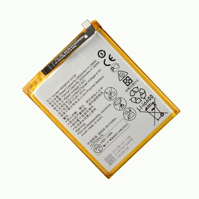 Factory wholesale mobile phone battery for huawei p9 lite y6 II p10 lite Y7 PRO cell phone batteries