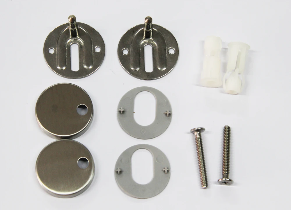 Factory  Stainless steel Soft Close Toilet Seat Cover Hinge For Bathroom