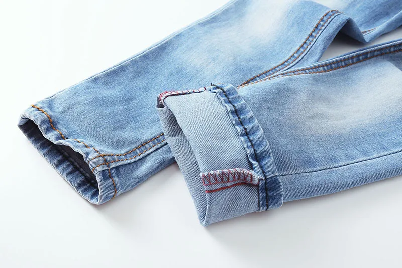 
Amazon hot sale 2021 latest design light blue kids girls casual clothing baby girl denim pants jeans 