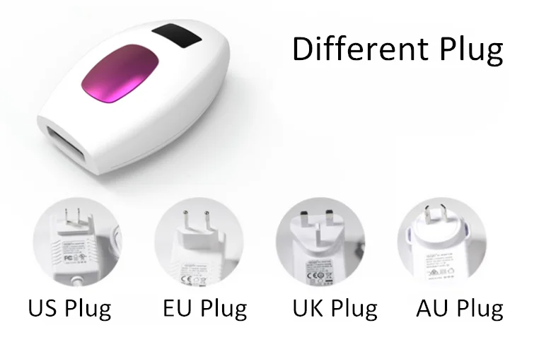 
New 500000 lamp life times LCD screen portable permanent electrolysis personal care multifunction machine hair removal 