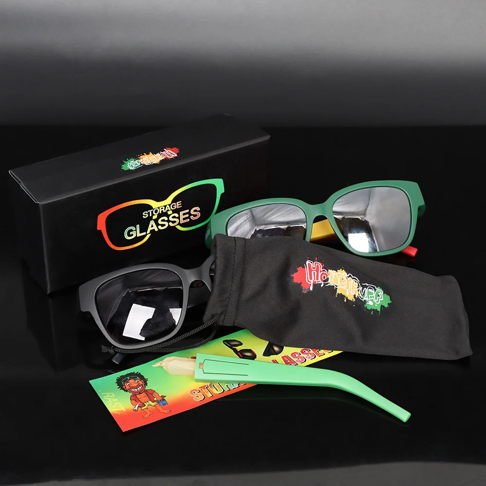 Travel-friendly conical organizer for sunglasses Trendy plastic organizer for cigars Various styles