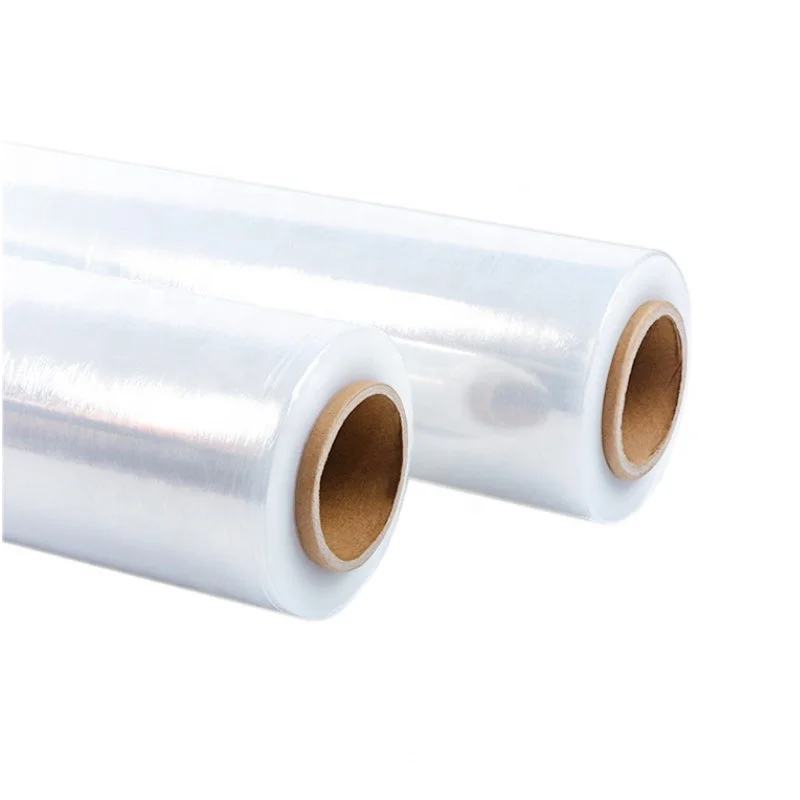 JAPAN Popular 15mic Transparent PE Wrapping Film Black Pallet Wrap Stretch Film