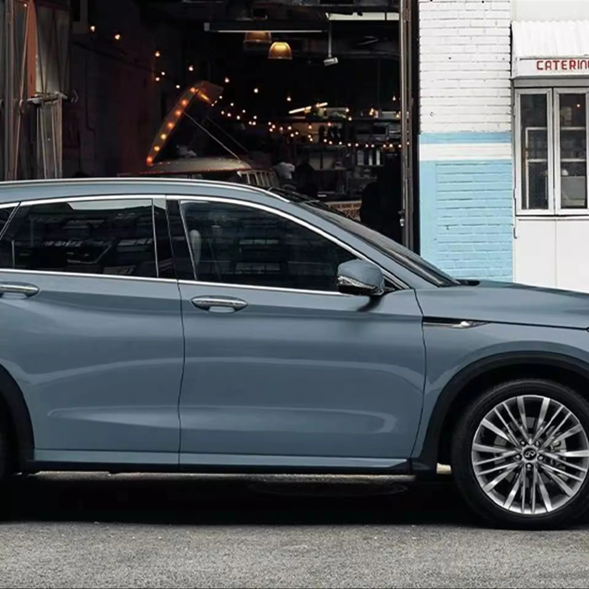 Nissan INFINITI QX50 2020 Подержанный автомобиль 2 0 т 2WD Elite Edition бензиновый внедорожник для левой руки Евро VI продажи